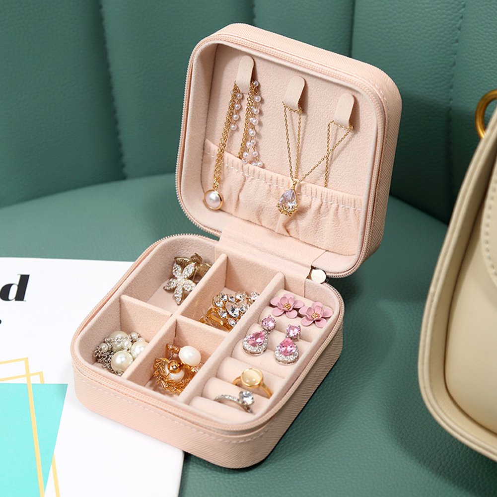 2021 Jewelry Organizer Display Travel Jewelry Case Boxes Travel Portable Jewelry Box Leather Storage Organizer Earring Holder 5 2021 Jewelry Organizer Display Travel Jewelry Case Boxes Travel Portable Jewelry Box Leather Storage Organizer Earring Holder 5